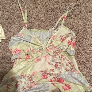 Floral Satin Camisole